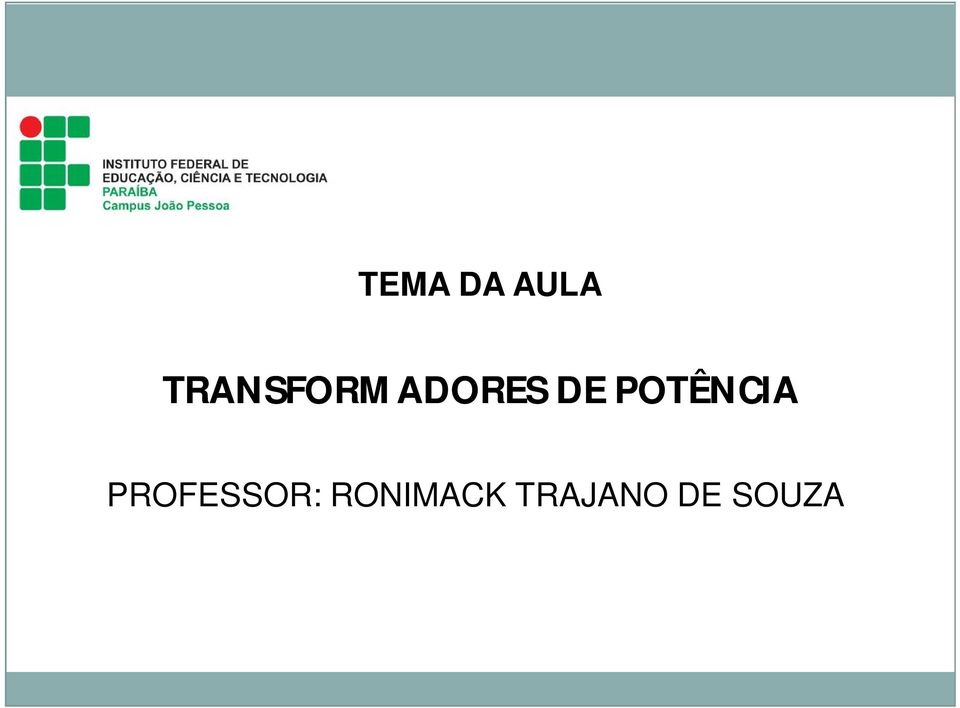 POTÊNCIA PROFESSOR: