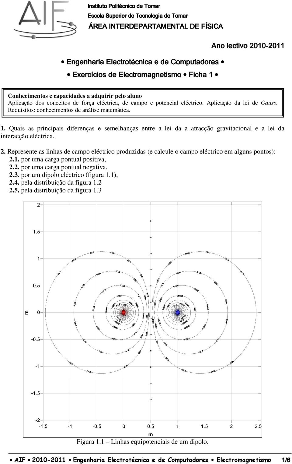 Quais as pincipais difeenças e semelhanças ente a lei da a atacção gavitacional e a lei da inteacção eléctica.