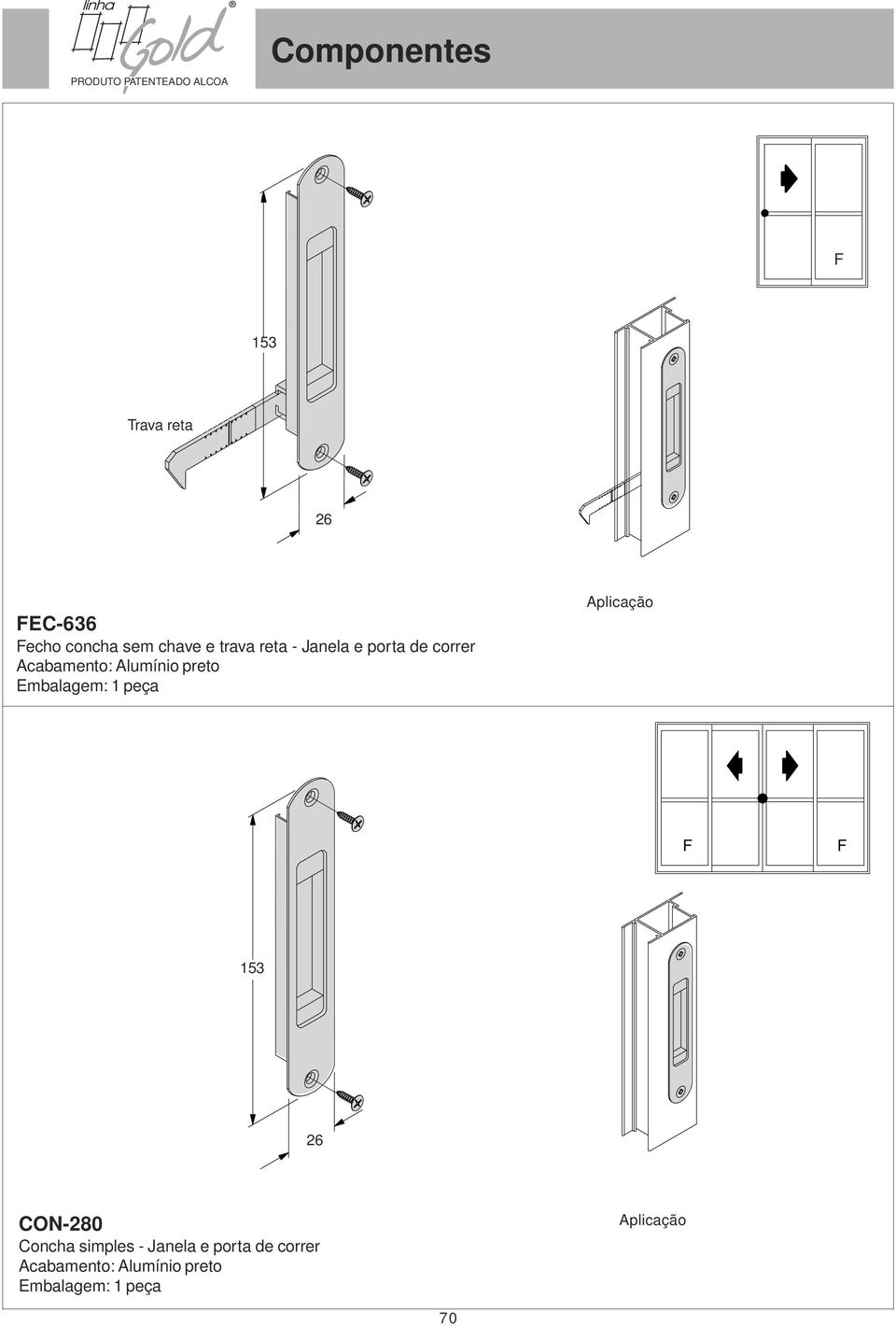 porta de correr 153 26 CON-280