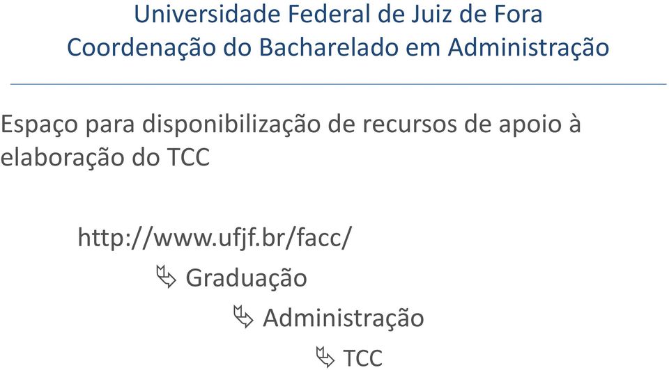 elaboração do TCC http://www.