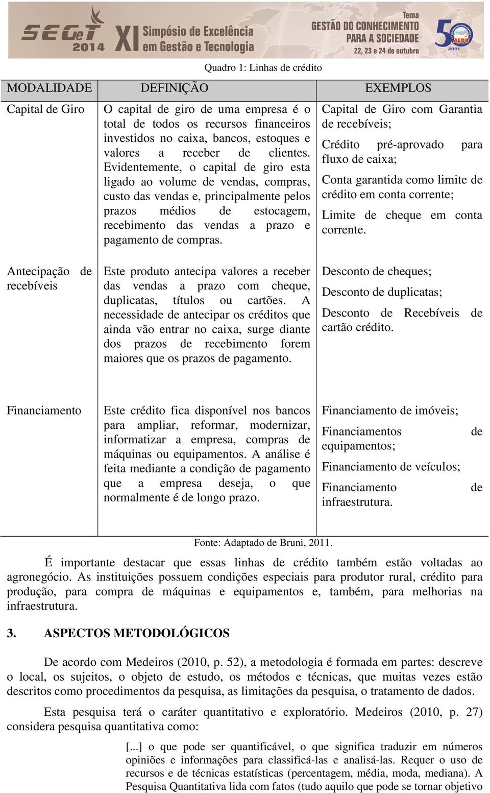 Evidentemente, o capital de giro esta ligado ao volume de vendas, compras, custo das vendas e, principalmente pelos prazos médios de estocagem, recebimento das vendas a prazo e pagamento de compras.