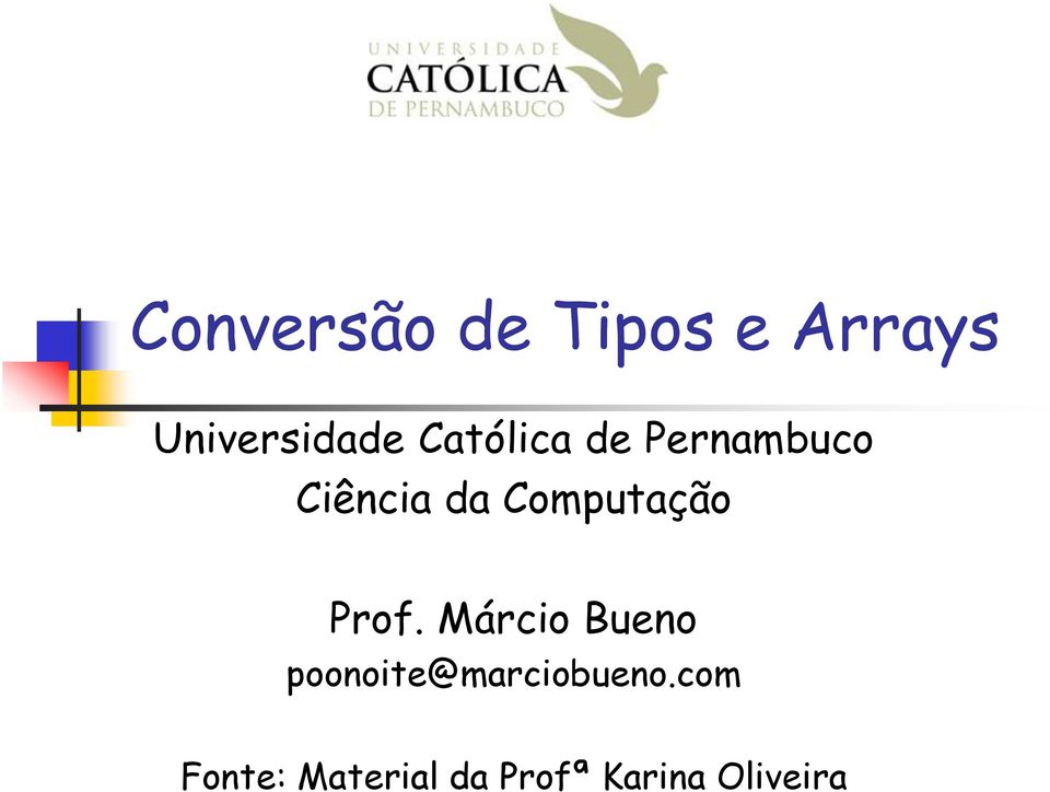 Computação Prof.