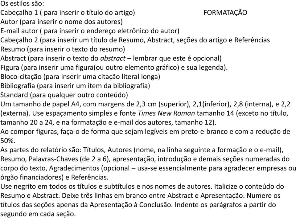 figura(ou outro elemento gráfico) e sua legenda).