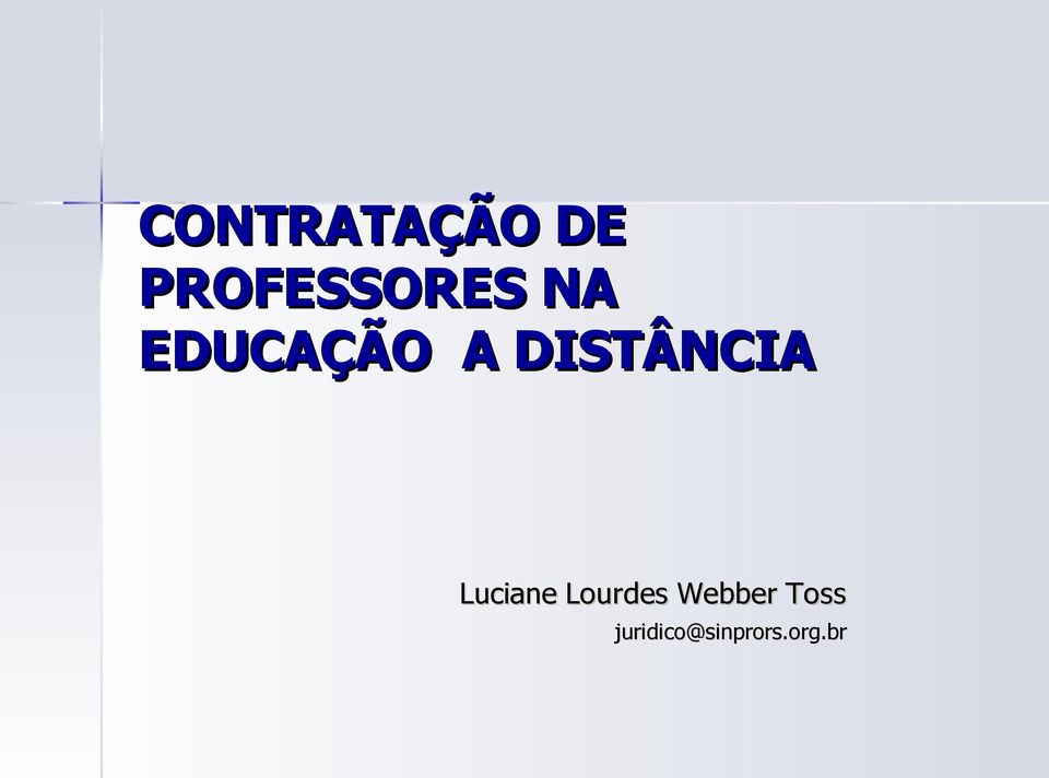 EDUCAÇÃO A