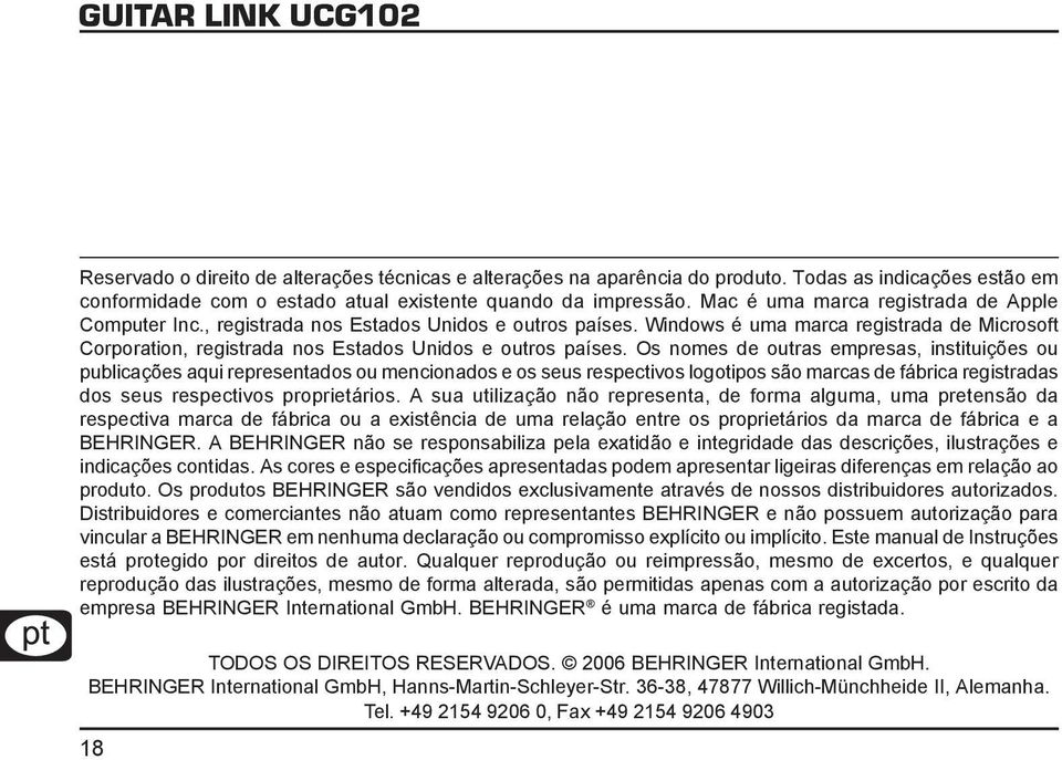 Windows é uma marca registrada de Microsoft Corporation, registrada nos Estados Unidos e outros países.