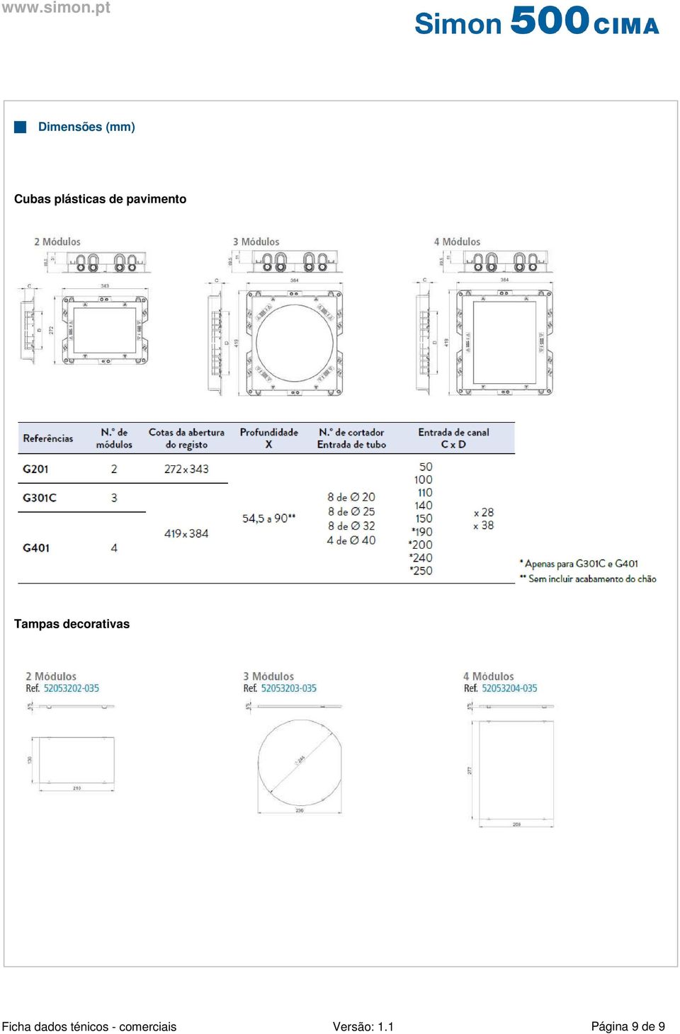 decorativas Ficha dados