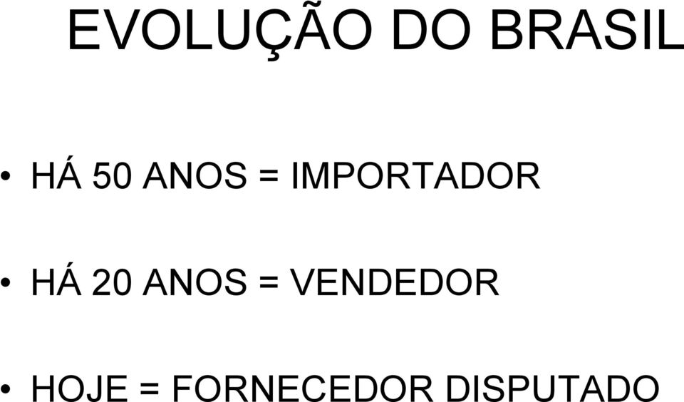 HÁ 20 ANOS = VENDEDOR