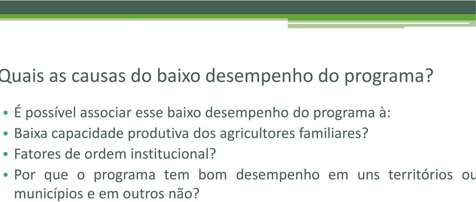 capacidade produtiva dos agricultores familiares?