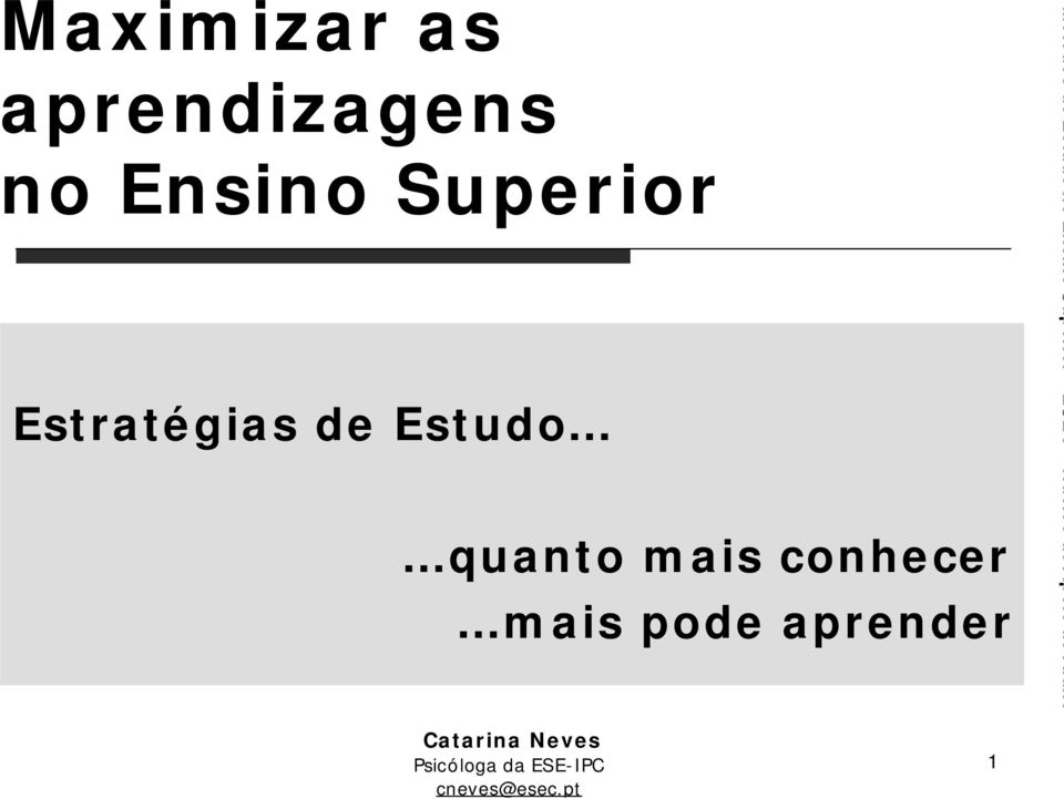 mais conhecer mais pode aprender