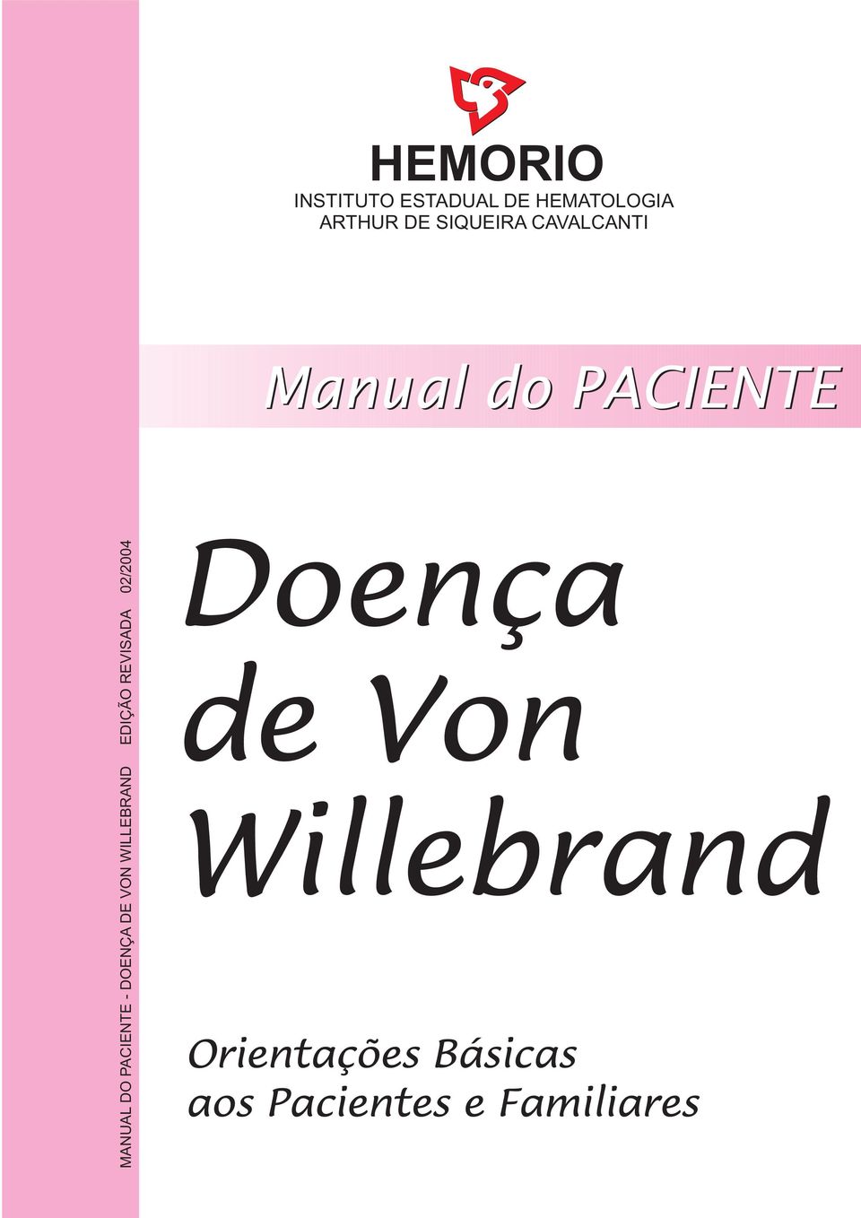 PACIENTE - DOENÇA DE VON WILLEBRAND