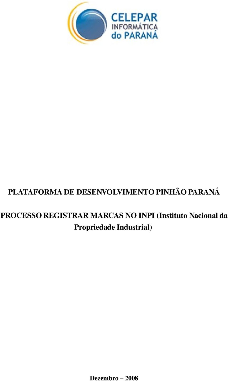 MARCAS NO INPI (Instituto Nacional