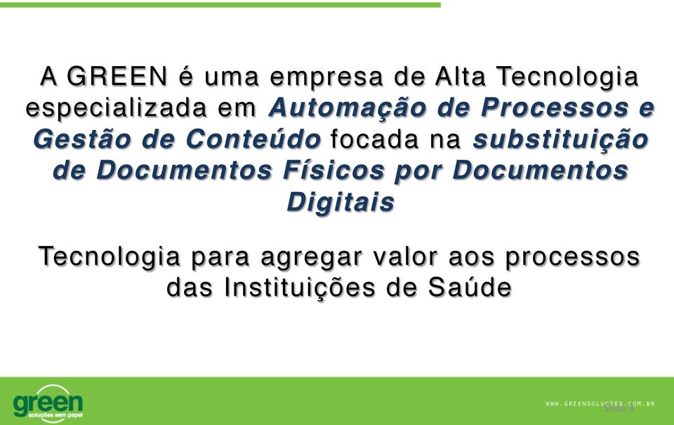 substituição de Documentos Físicos por Documentos Digitais