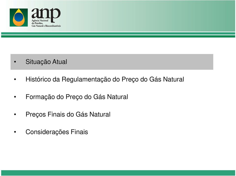 Natural Formação do Preço do Gás