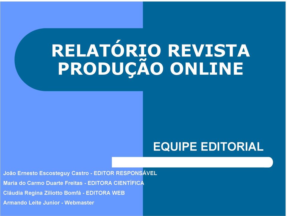 Duarte Freitas - EDITORA CIENTÍFICA Cláudia Regina