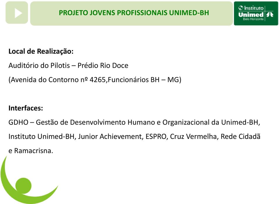 Desenvolvimento Humano e Organizacional da Unimed-BH, Instituto