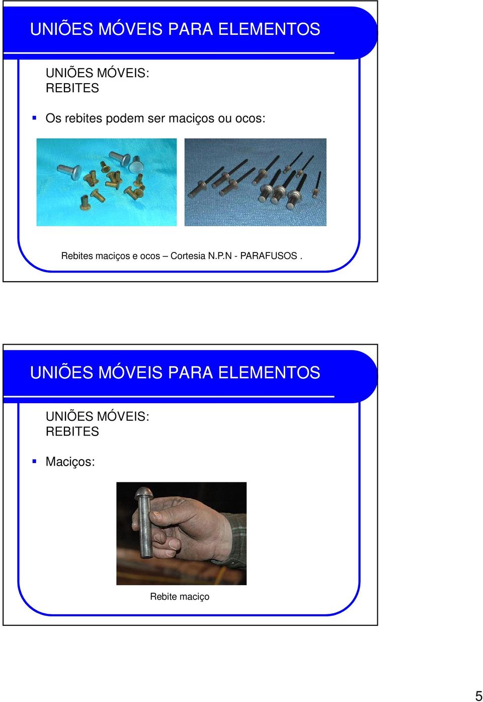 maciços e ocos Cortesia N.