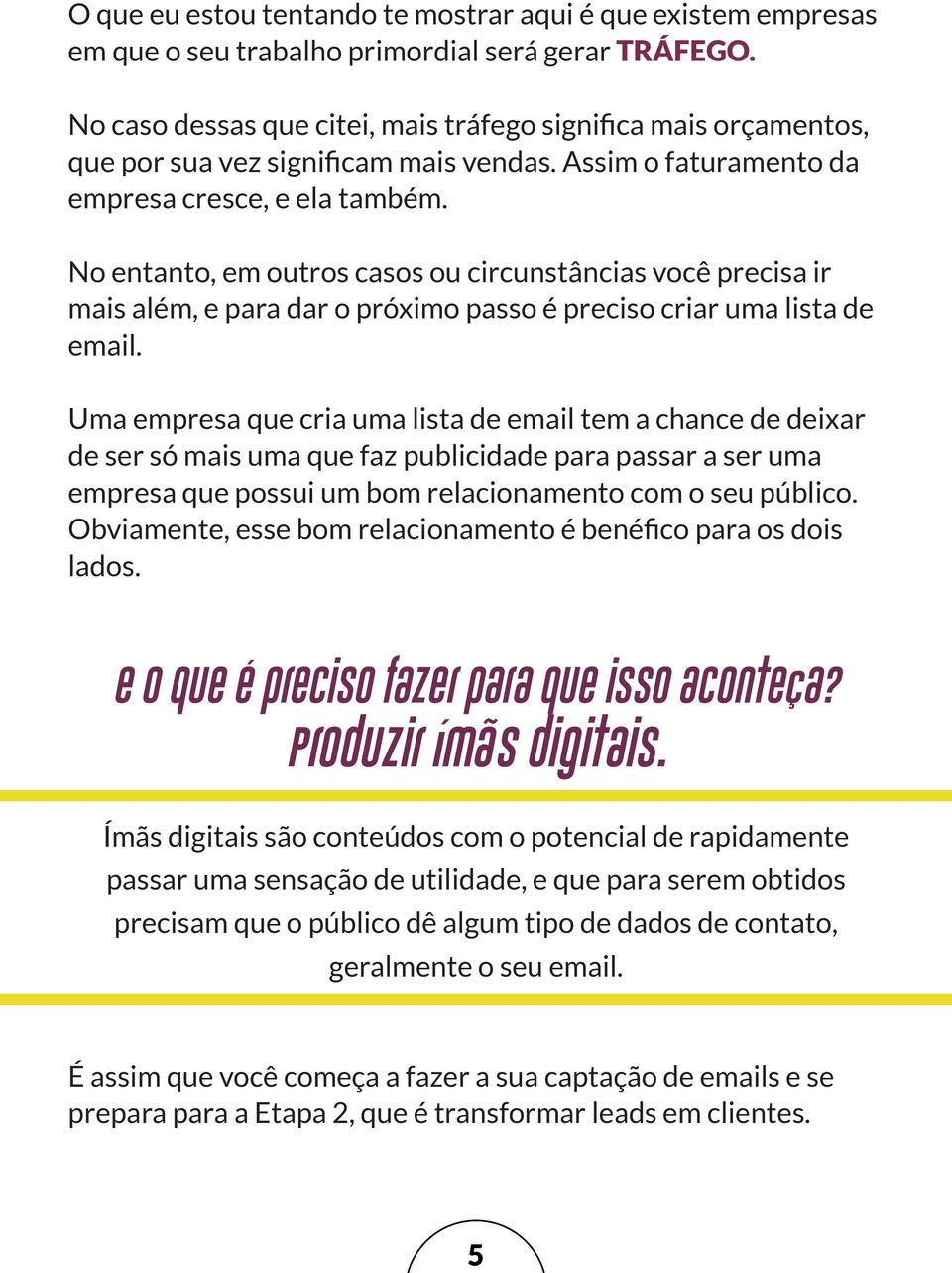 No entanto, em outros casos ou circunstâncias você precisa ir mais além, e para dar o próximo passo é preciso criar uma lista de email.