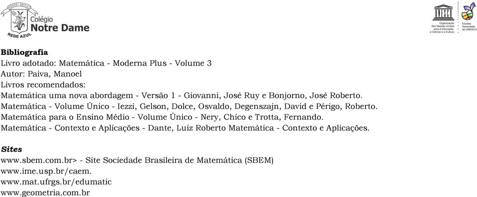 Matemática para o Ensino Médio - Volume Único - Nery, Chico e Trotta, Fernando.