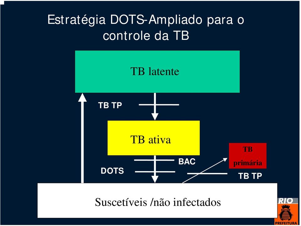 DOTS TB ativa BAC TB primária