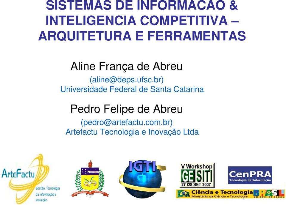 ufsc.br) Universidade Federal de Santa Catarina Pedro Felipe