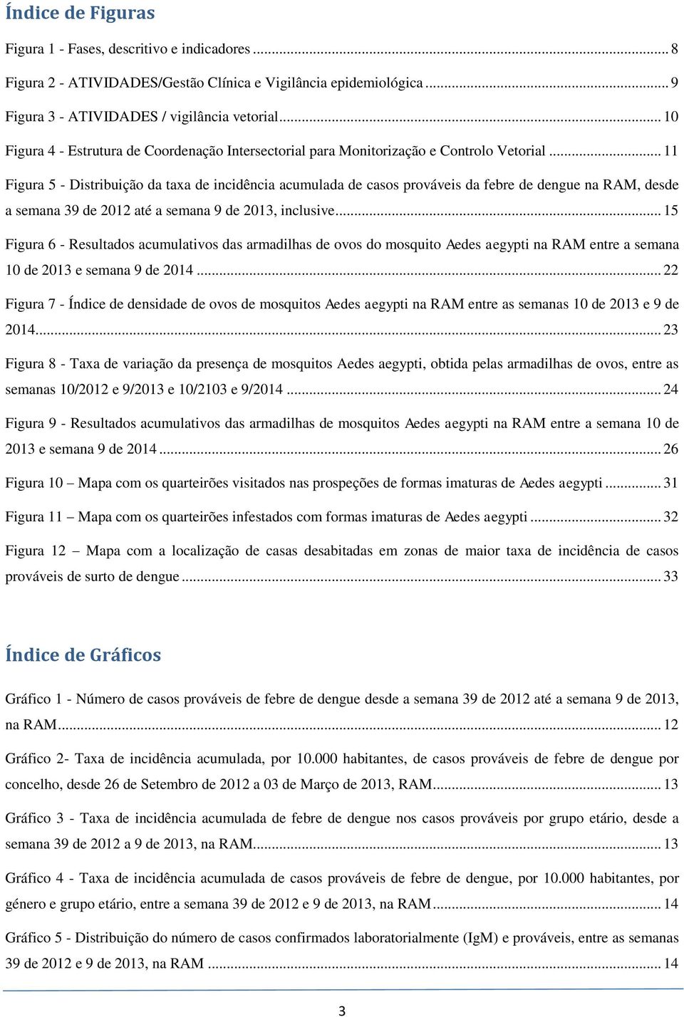 .. 11 Figura 5 - Distribuição da taxa de incidência acumulada de casos prováveis da febre de dengue na RAM, desde a semana 39 de 2012 até a semana 9 de 2013, inclusive.