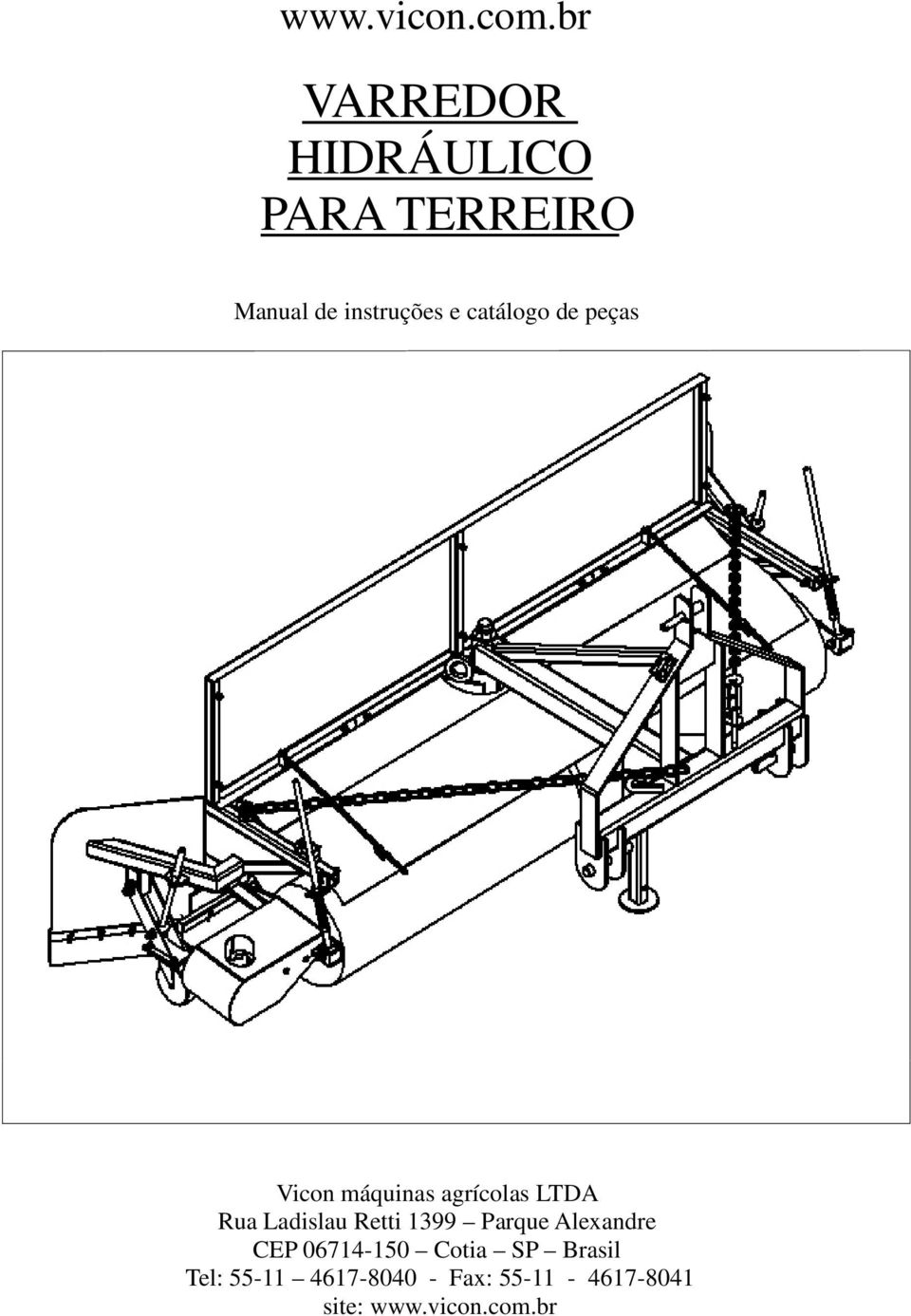 catálogo de peças Vicon máquinas agrícolas LTDA Rua Ladislau