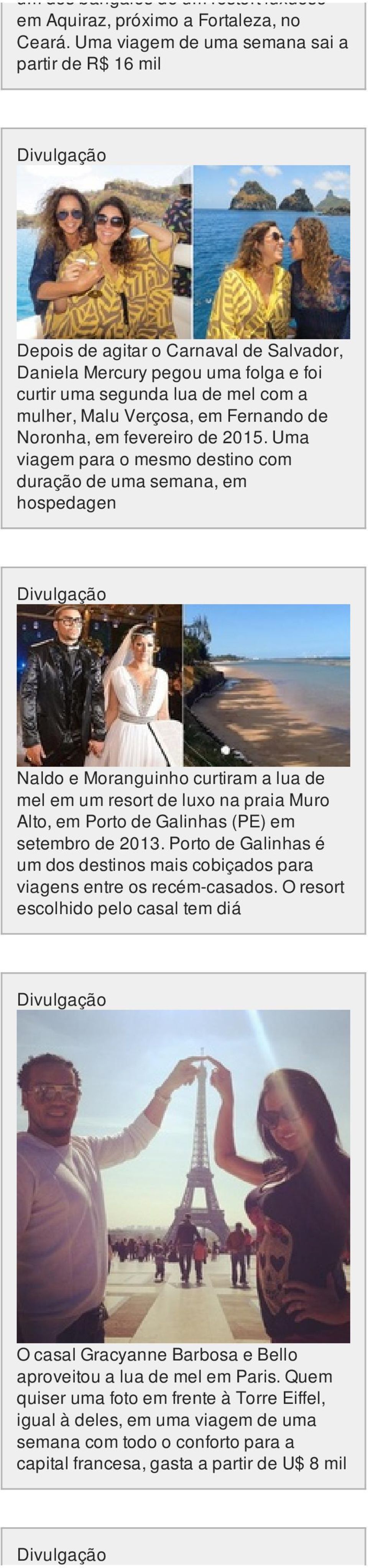 de Noronha, em fevereiro de 2015.