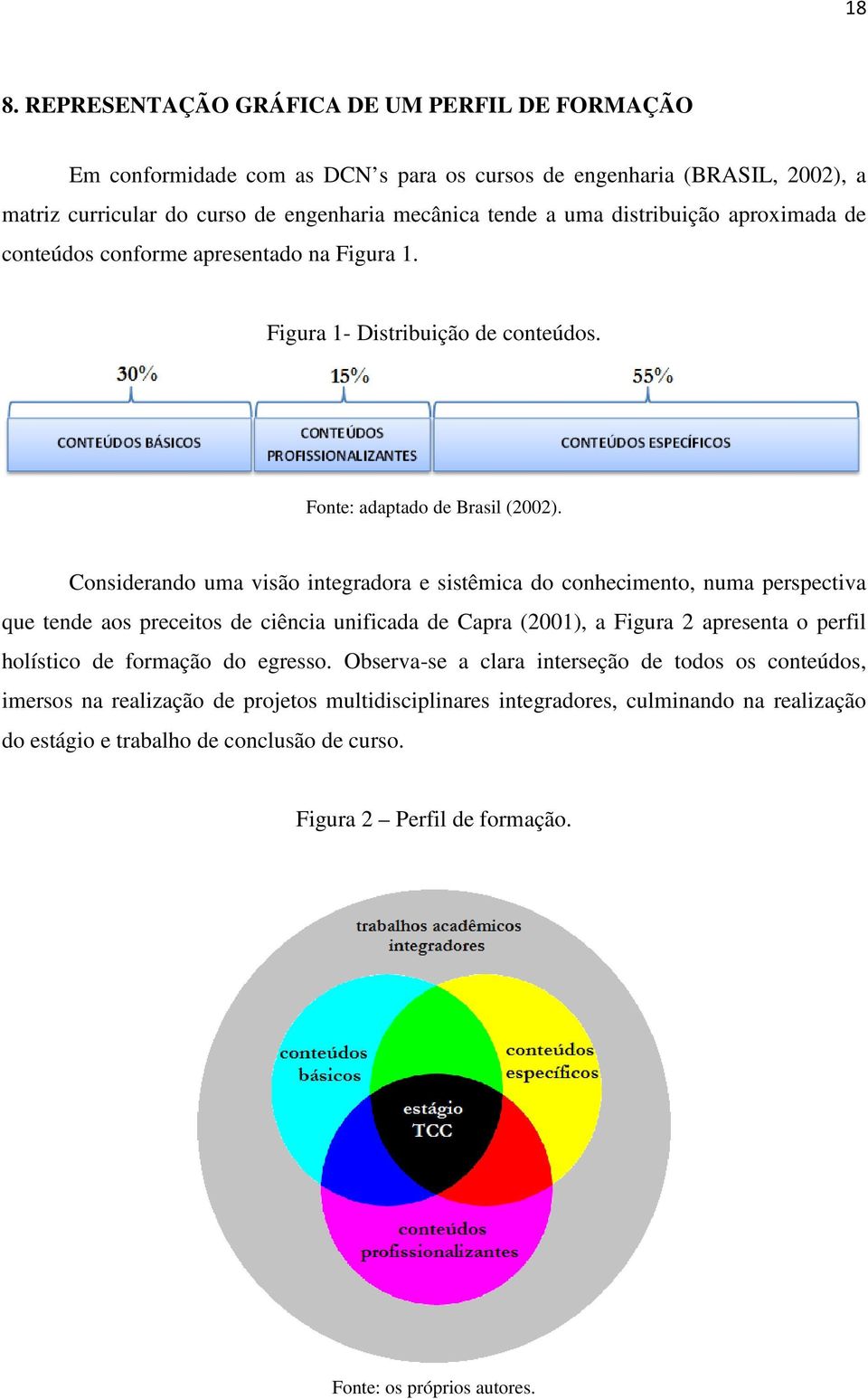 Considerando uma visão integradora e sistêmica do conhecimento, numa perspectiva que tende aos preceitos de ciência unificada de Capra (2001), a Figura 2 apresenta o perfil holístico de formação