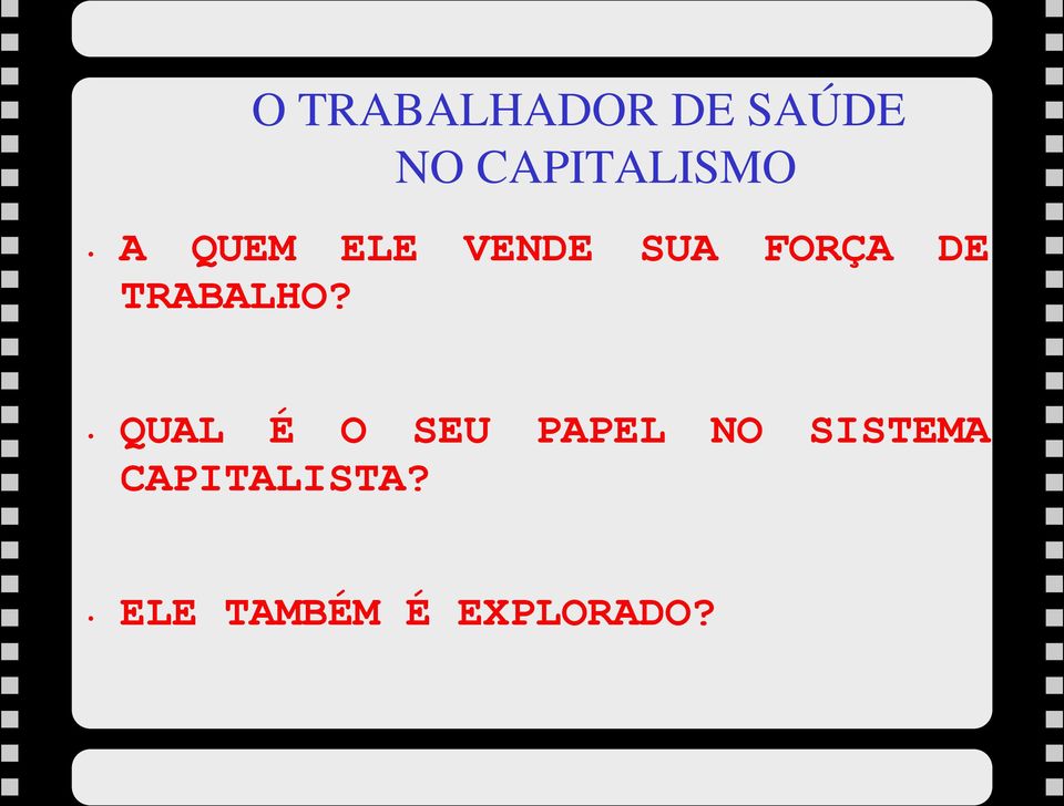 FORÇA DE TRABALHO?