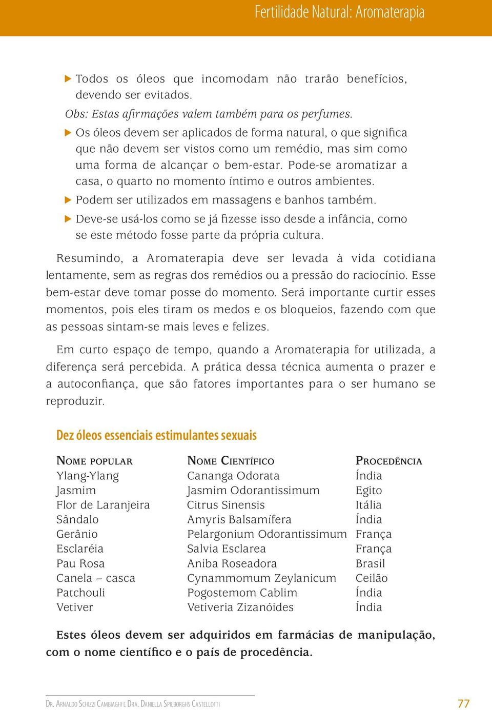 Pode-se aromatizar a casa, o quarto no momento íntimo e outros ambientes. Podem ser utilizados em massagens e banhos também.