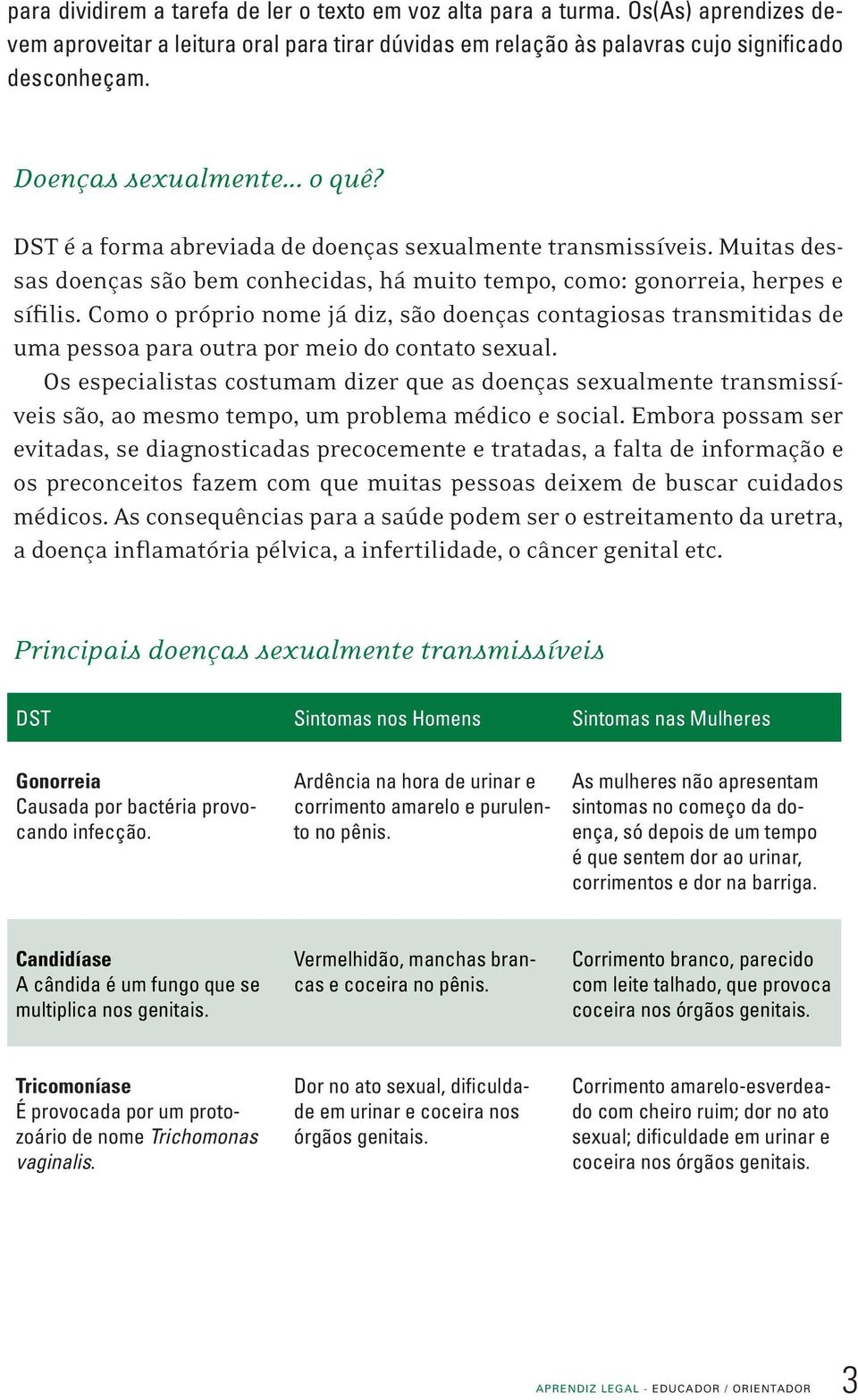 Como o próprio nome já diz, são doenças contagiosas transmitidas de uma pessoa para outra por meio do contato sexual.