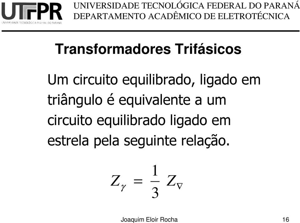 equilibrado ligado em estrela pela