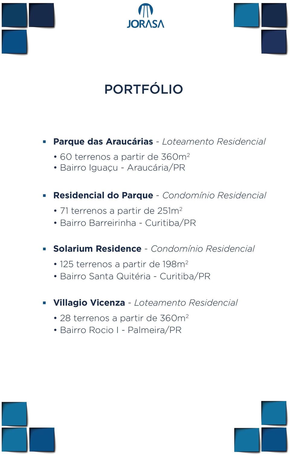 - Curitiba/PR Solarium Residence - Condomínio Residencial 125 terrenos a partir de 198m 2 Bairro Santa