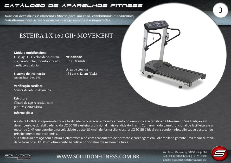 ESTEIRA LX 150 GII- MOVEMENT - PDF Free Download