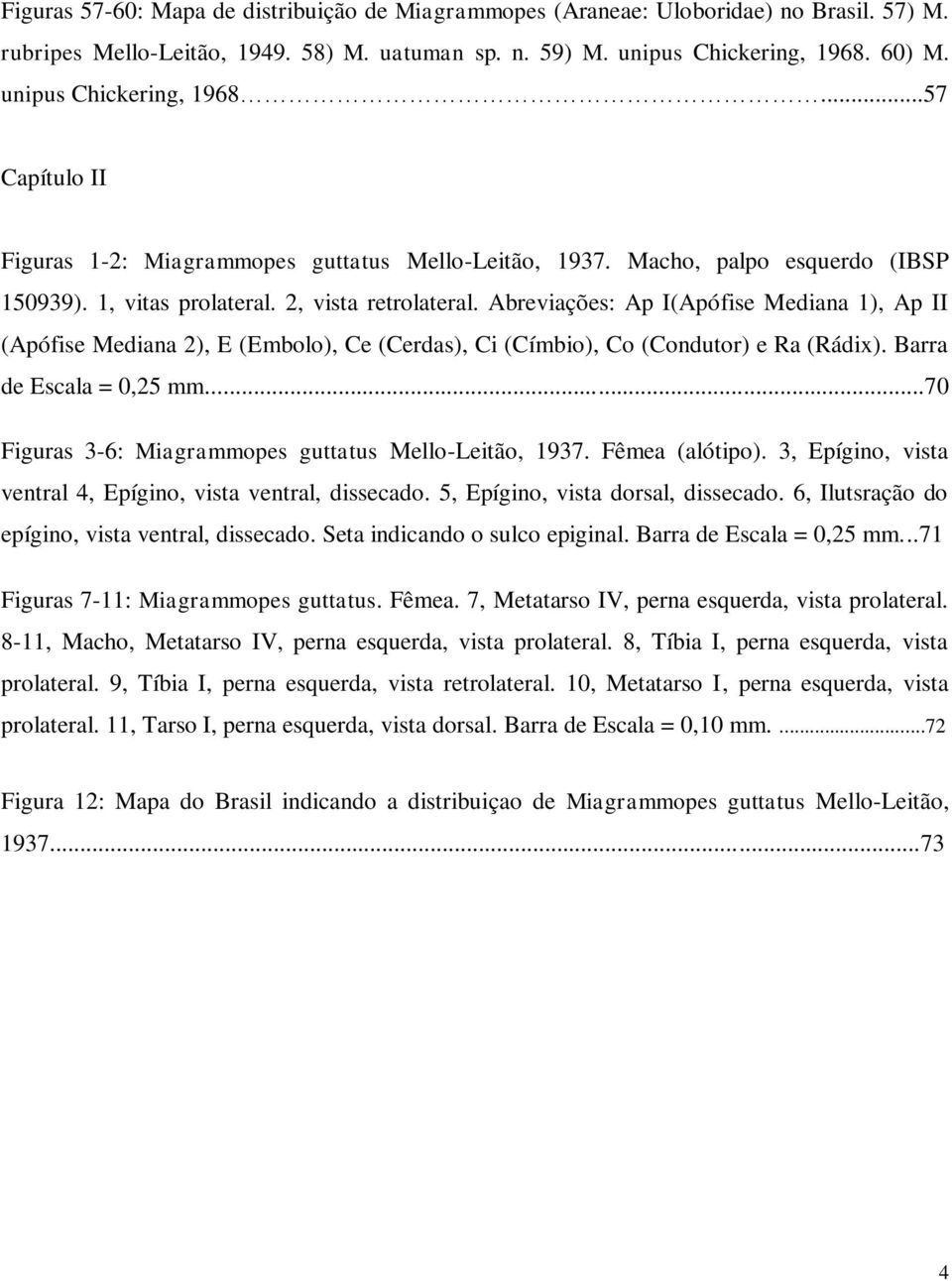 Abreviações: Ap I(Apófise Mediana 1), Ap II (Apófise Mediana 2), E (Embolo), Ce (Cerdas), Ci (Címbio), Co (Condutor) e Ra (Rádix). Barra de Escala = 0,25 mm.