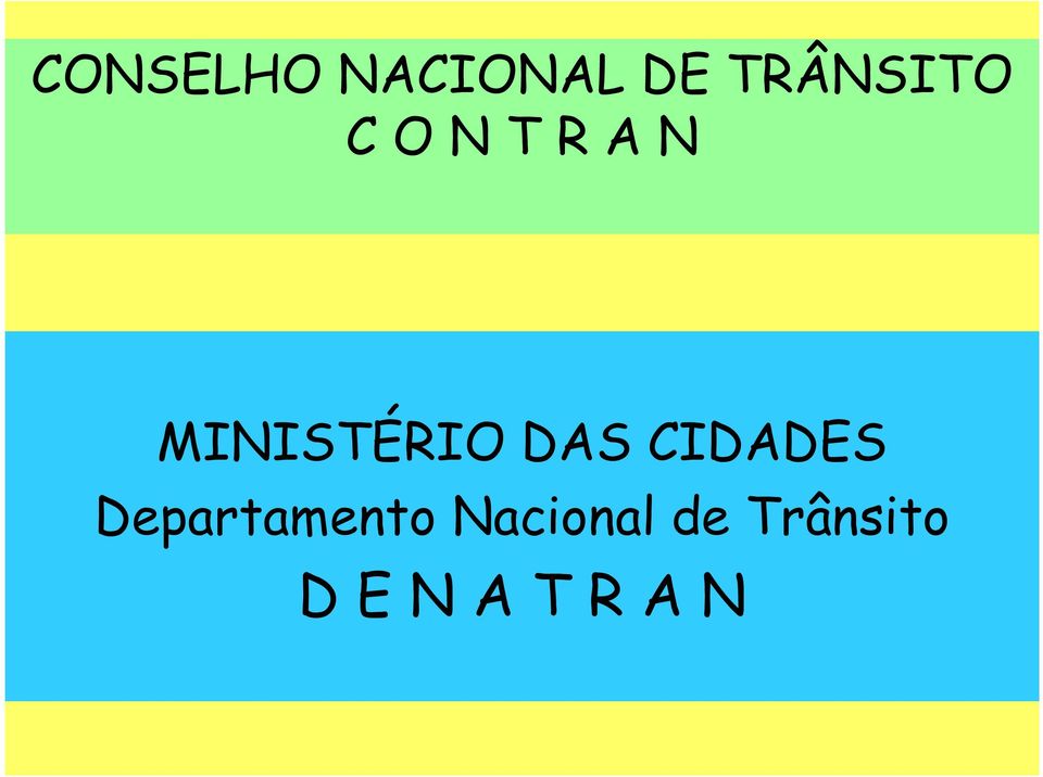 MINISTÉRIO DAS CIDADES