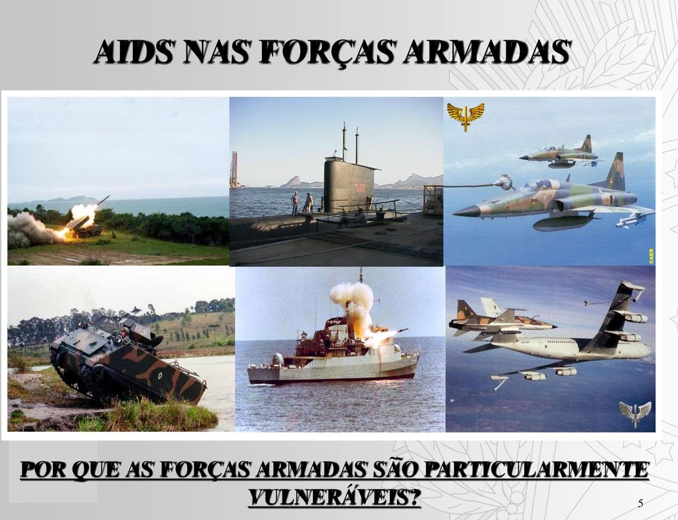 FORÇAS ARMADAS SÃO