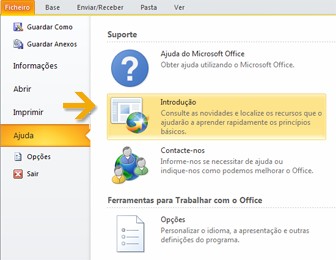 Como começar a trabalhar com o Outlook 2010 Se já utiliza o Microsoft Outlook 2003 há muito tempo, não terá quaisquer dúvidas sobre onde encontrar os comandos e os botões de barra de ferramentas do