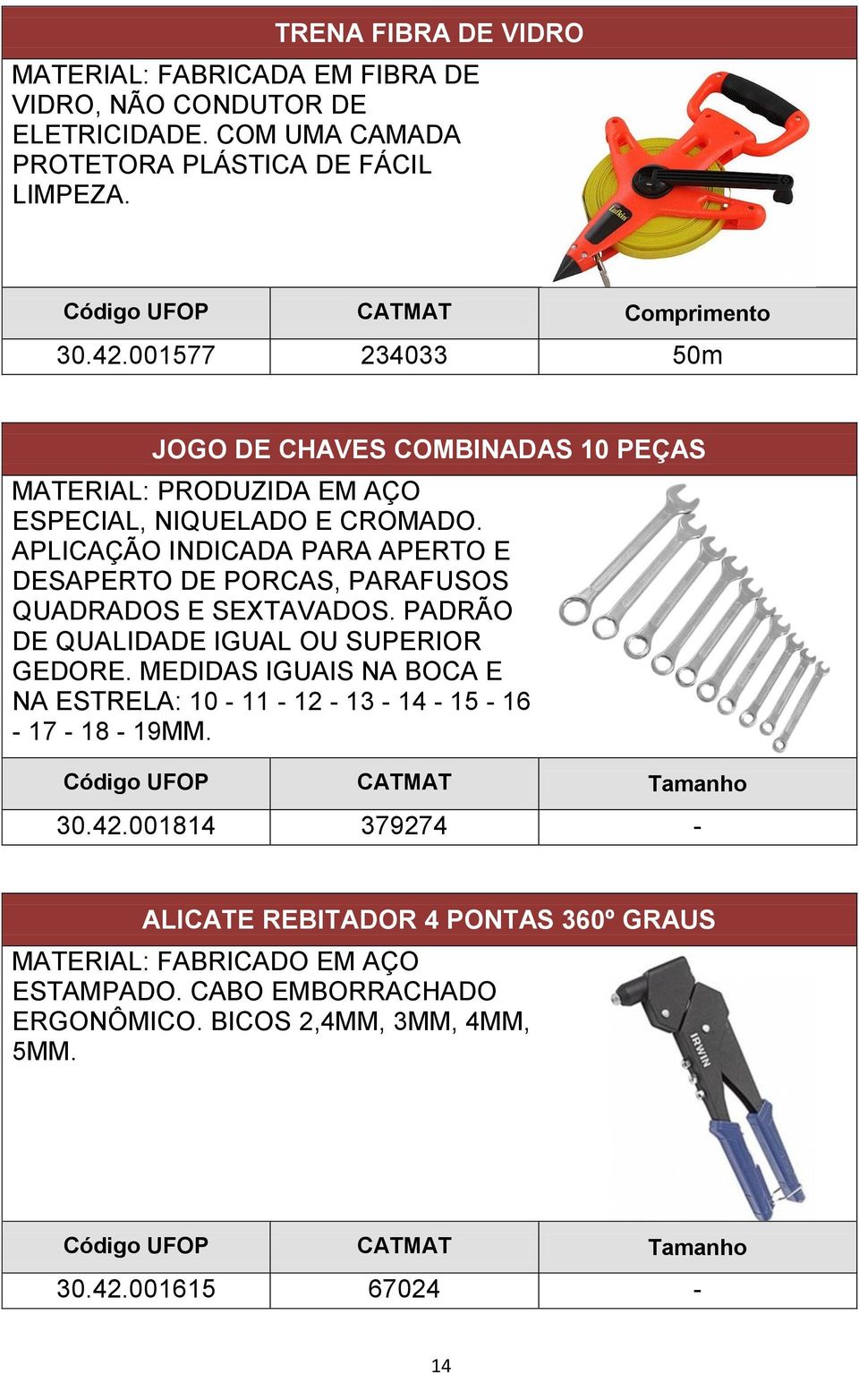 APLICAÇÃO INDICADA PARA APERTO E DESAPERTO DE PORCAS, PARAFUSOS QUADRADOS E SEXTAVADOS. PADRÃO DE QUALIDADE IGUAL OU SUPERIOR GEDORE.