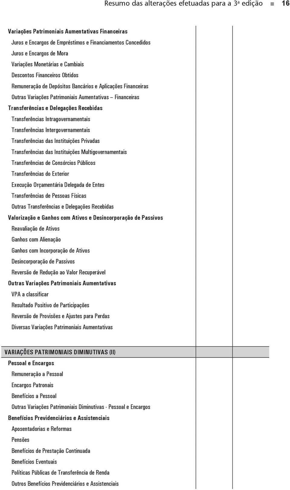 Recebidas Transferências Intragovernamentais Transferências Intergovernamentais Transferências das Instituições Privadas Transferências das Instituições Multigovernamentais Transferências de