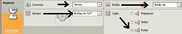 Programação 1: Velocidade Média O programa da LEGO utilizado para programar o Mindstorms NXT é denominado NXT-G.