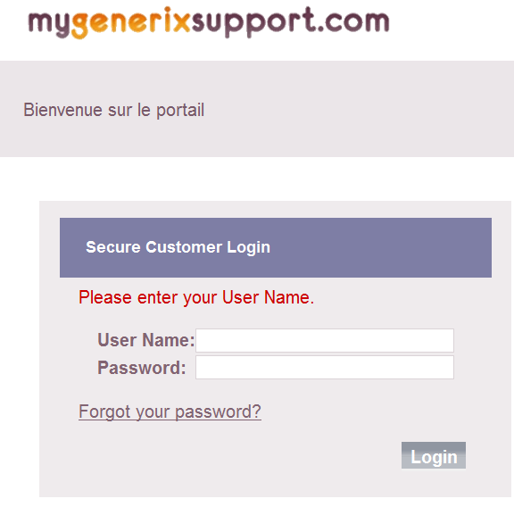 2. Entrar O Username ou Nome de Utilizador é o seu endereço de email. Se não tem a sua password disponível, clique em Forgot your password?