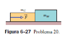 Em termos dos vetores unitários, qual é a força de atrito, exercida pelo plano sobre o bloco quando P é igual a (a) (-5,0 N)î, (b) (-8,0 N)î e (c) (-15,0 N)î? 18.