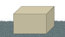 Exercício 2 Um bloco de cimento, cujo peso é de 600 N, é arrastado, horizontalmente, para a direita, sobre um pavimento rugoso, com uma força de intensidade 1000 N.