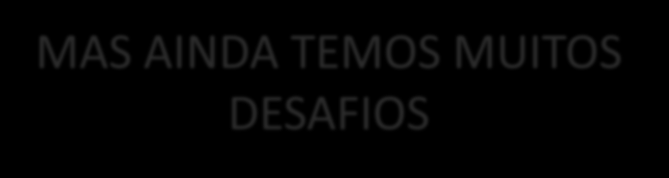 MAS AINDA TEMOS MUITOS DESAFIOS Macro dimensões Câncer 1. Gestão; 2. Financiamento; 3. Regionalização 4. Articulação Intersetorial 1. Qualificação do cuidado / boa prática clínica 2.