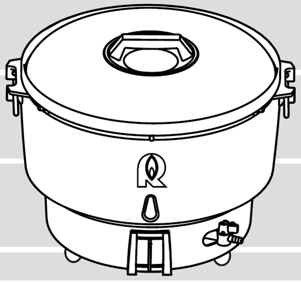 Panela de Arroz a Gás Manual de Instruções Modelo: RR50A Importado por: Rinnai Brasil Tecnologia de Aquecimento Ltda.