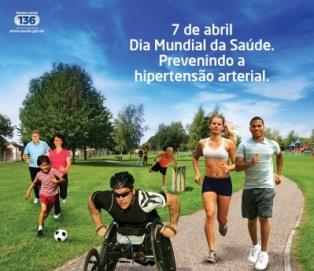 Prevenção e Promoção da Saúde Dia Mundial da Saúde Desde 2007 - Dia Mundial da Saúde e da Atividade Física 6 de abril de 2014 - Ação coletiva de promoção da saúde/projeto Move