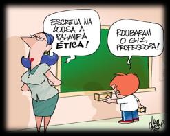 7 Então, ÉTICA é a ciência da conduta humana, segundo o bem e o mal, com vistas à felicidade Trata da boa e da má conduta e da correlação entre boa conduta e felicidade, na interioridade do ser