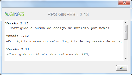 Sobre Opção destinada ao acompanhamento de atualizações realizadas neste aplicativo.