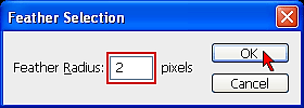 Depois de fazer o contorno da imagem, crie uma nova layer transparente (<Ctrl>+<Shift>+<Alt>+<N>) e mescle o desenho com a nova layer criada. Use as teclas de atalho <Ctrl>+<E> para mesclá-las.